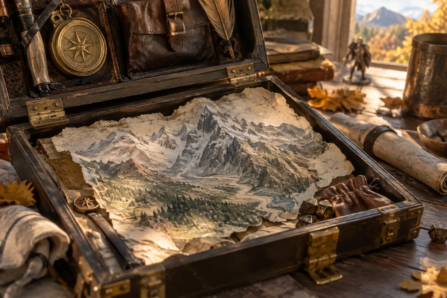 Mastering Mood and Readability in Modern Fantasy Board Game Illustration