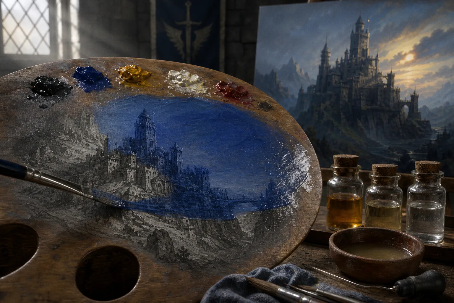 Oil paint glazing: a pre-session prep checklist