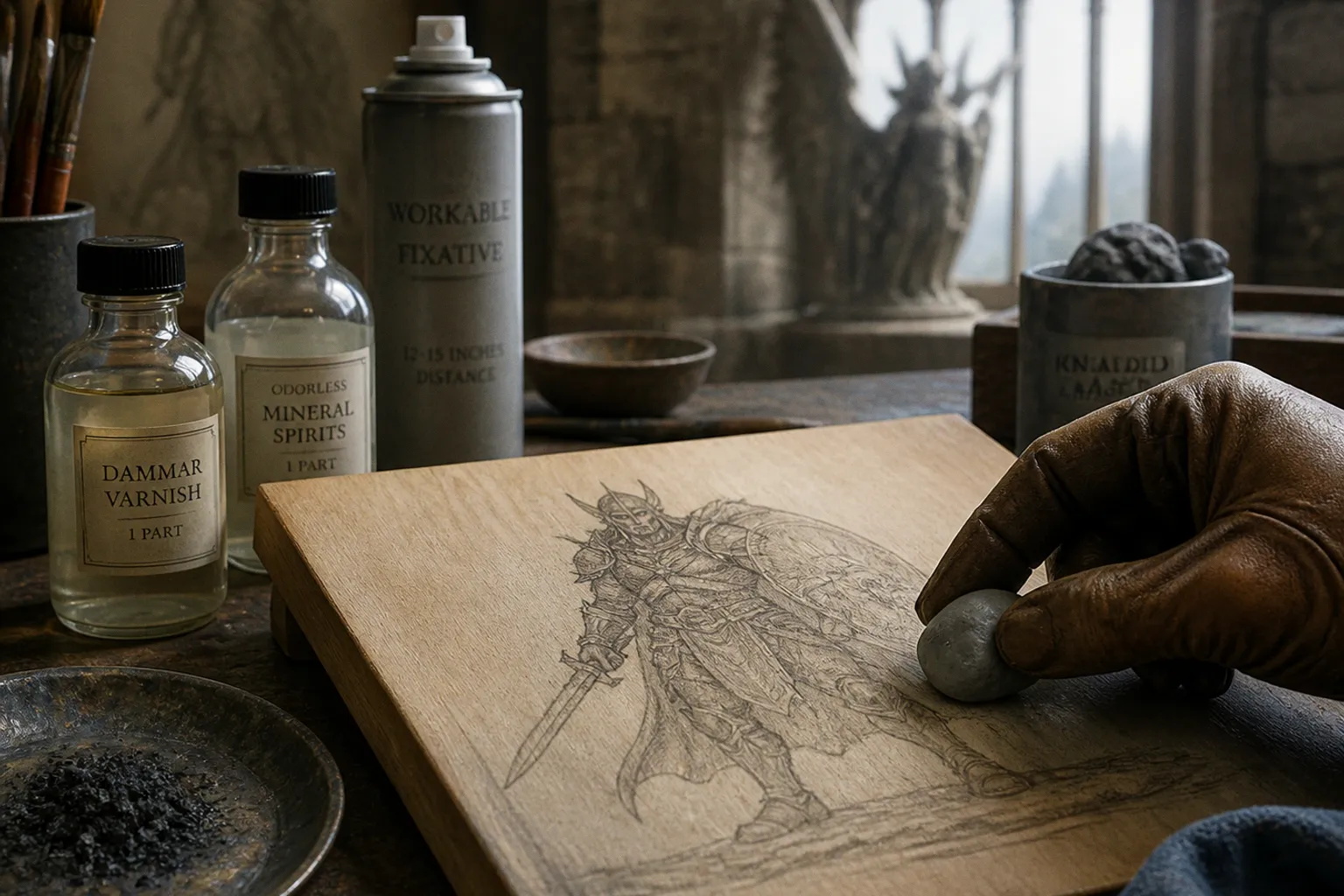 Oil Wash Over Pencil: Materials and Setup Checklist