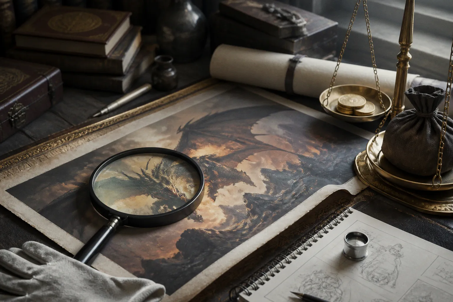 Original Fantasy Art Auctions: How to Avoid Bidding Traps