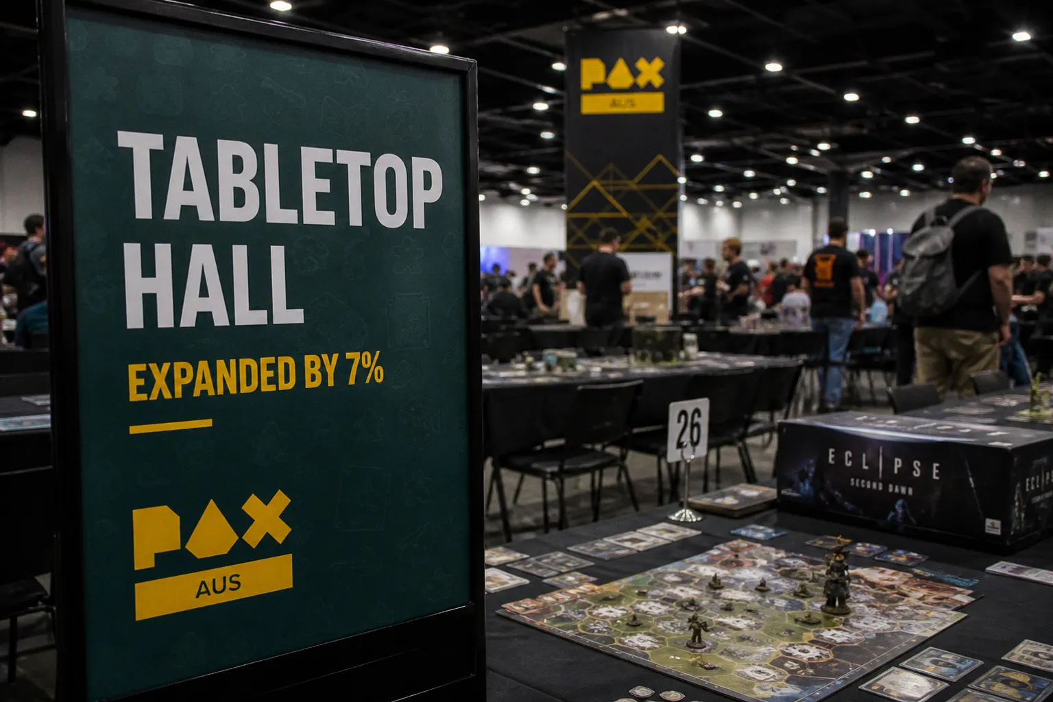 PAX Aus Expands Tabletop Hall by 7% Amid Surging TCG Market Demand