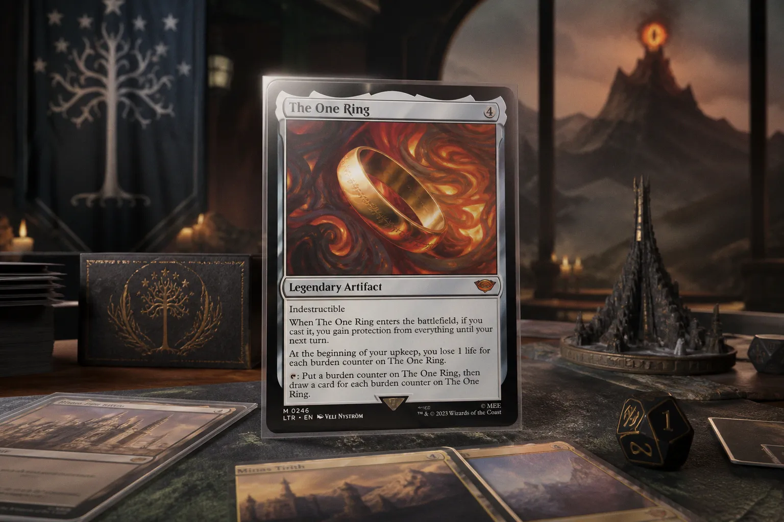 Post Malone Deploys His $2 Million One Ring Card During Live Commander Gameplay