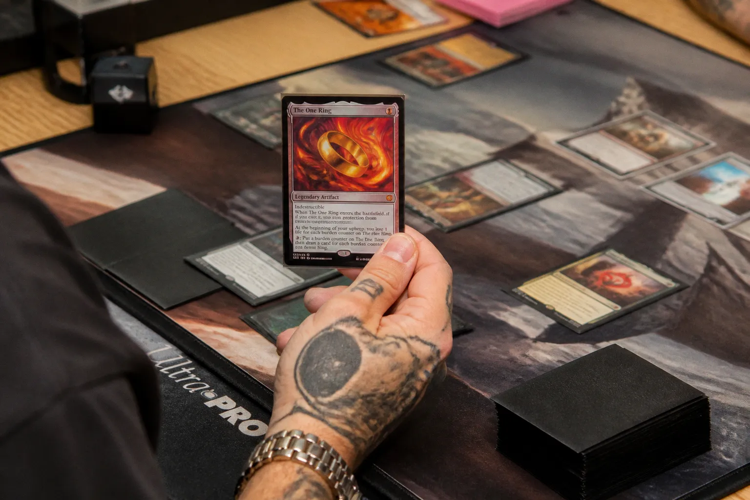 Post Malone Deploys His $2 Million One Ring Card During Live Commander Gameplay