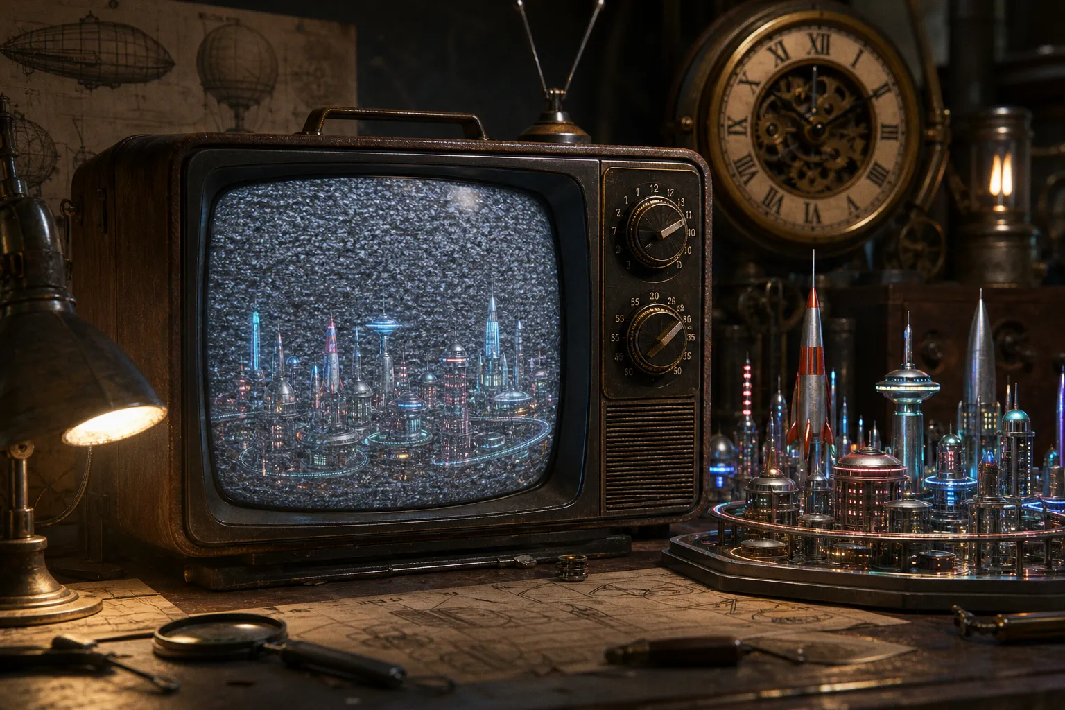 Retro-futurism art: choosing the right subgenre for your project