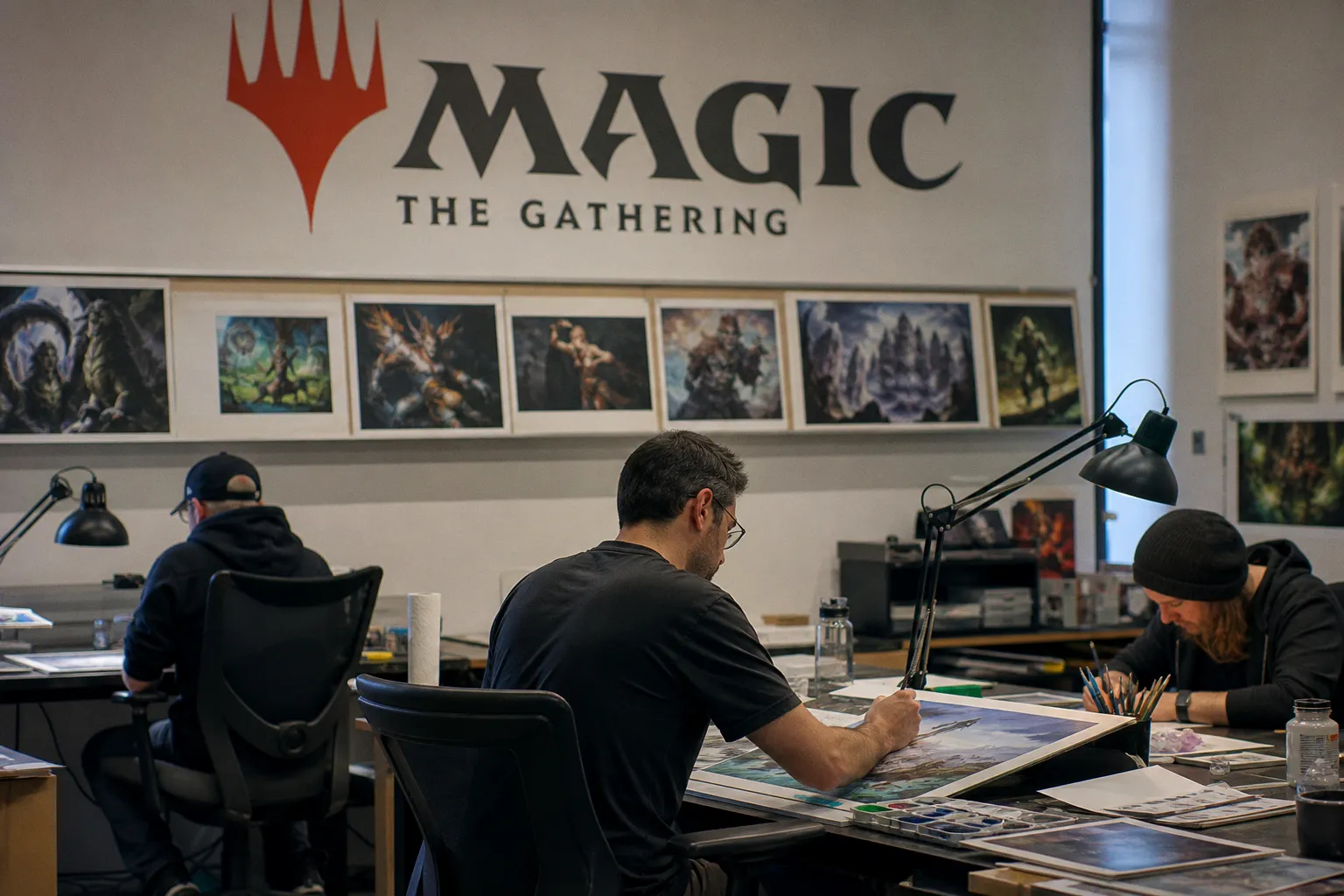 The Professional Reality Behind Illustrating Magic: The Gathering Cards