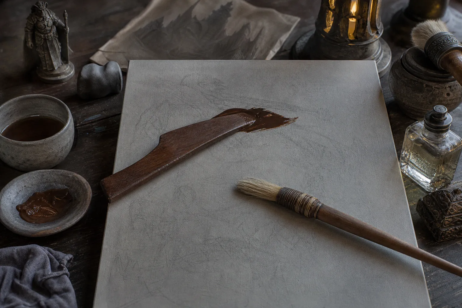 Toned ground oil painting: prep checklist for underpaintings