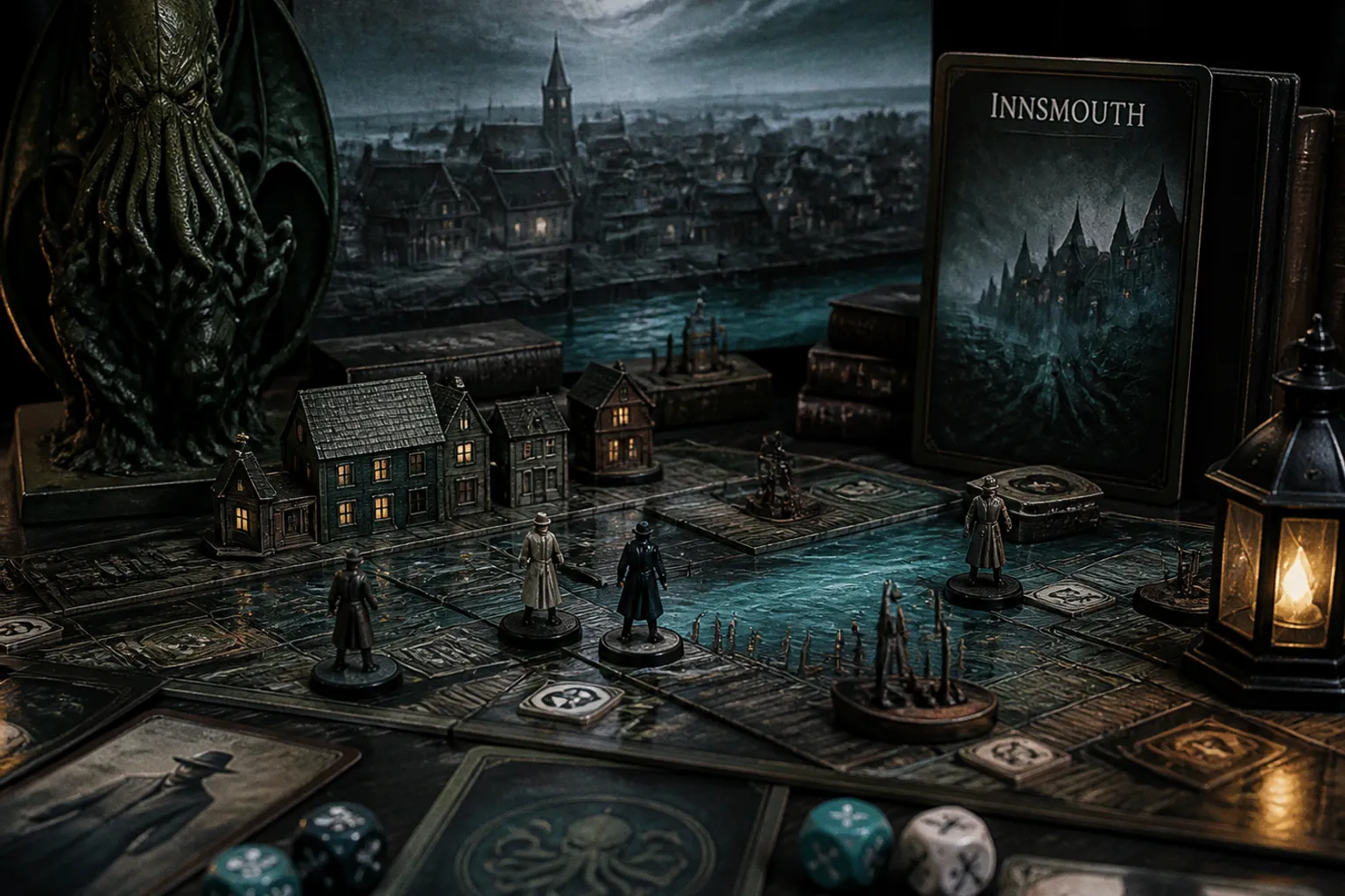 Visual Hierarchy in Tabletop Games: Lessons from Miskatonic Tales