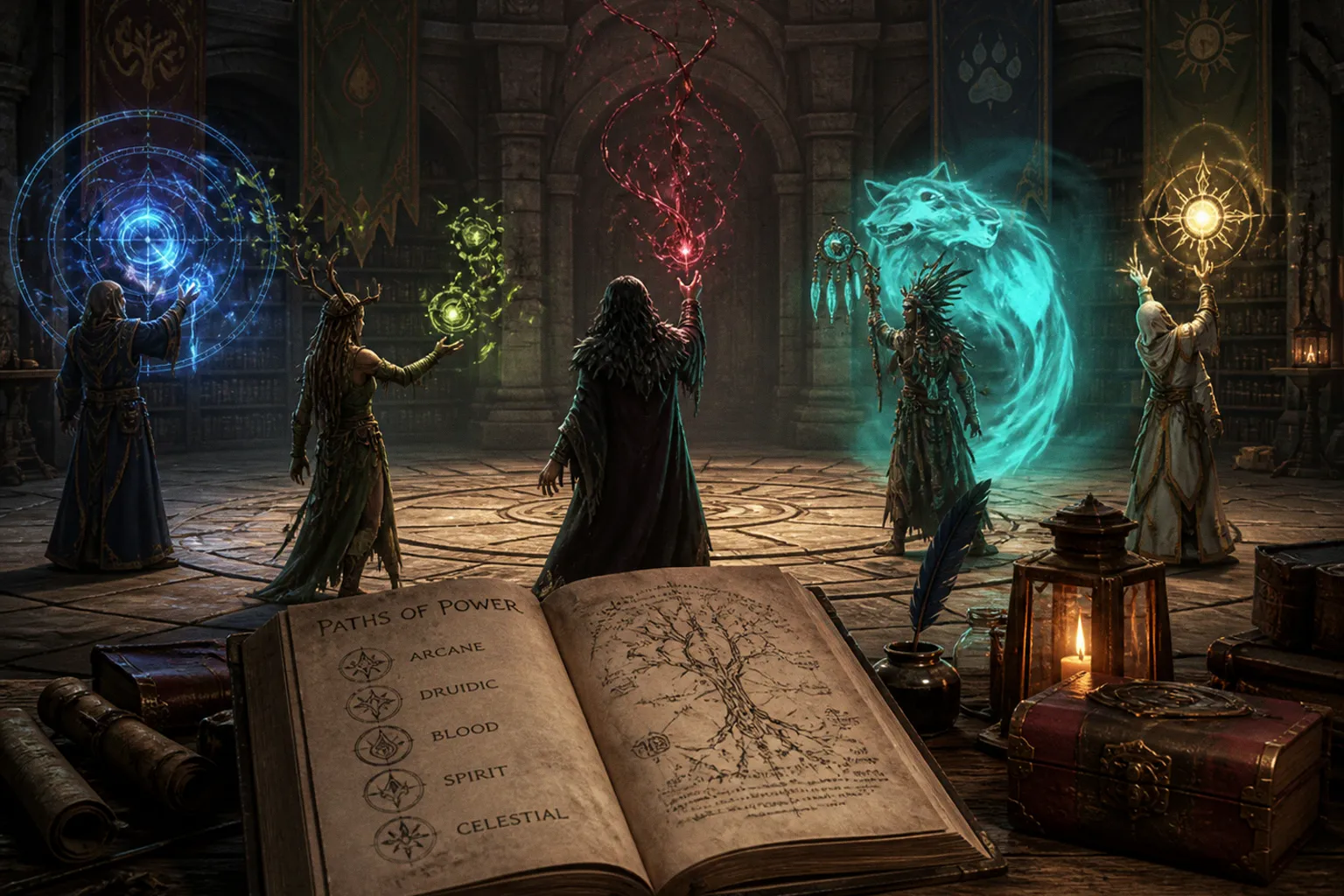 Visualizing Magic: How to Illustrate Distinct TTRPG Spellcasting Traditions