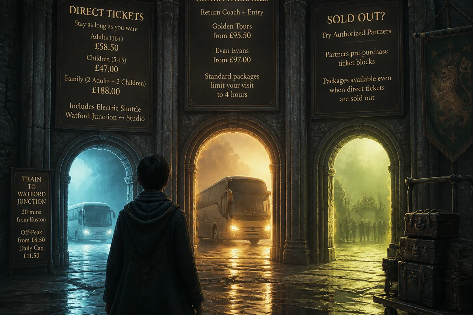 Warner Bros. Studio Tour London tickets: direct vs. packages