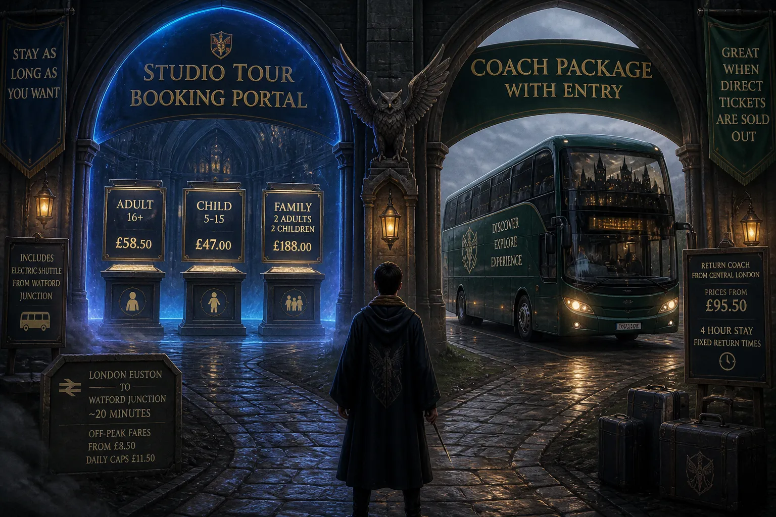 Warner Bros. Studio Tour London tickets: direct vs. packages